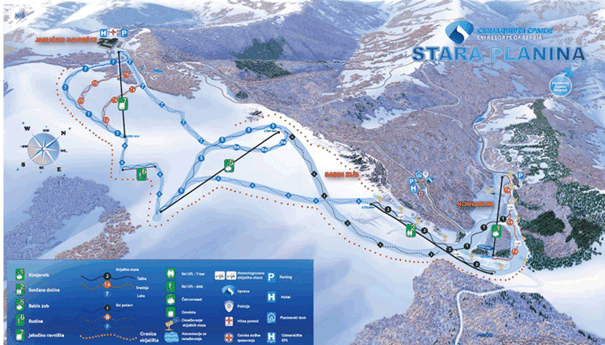 Mapa staza